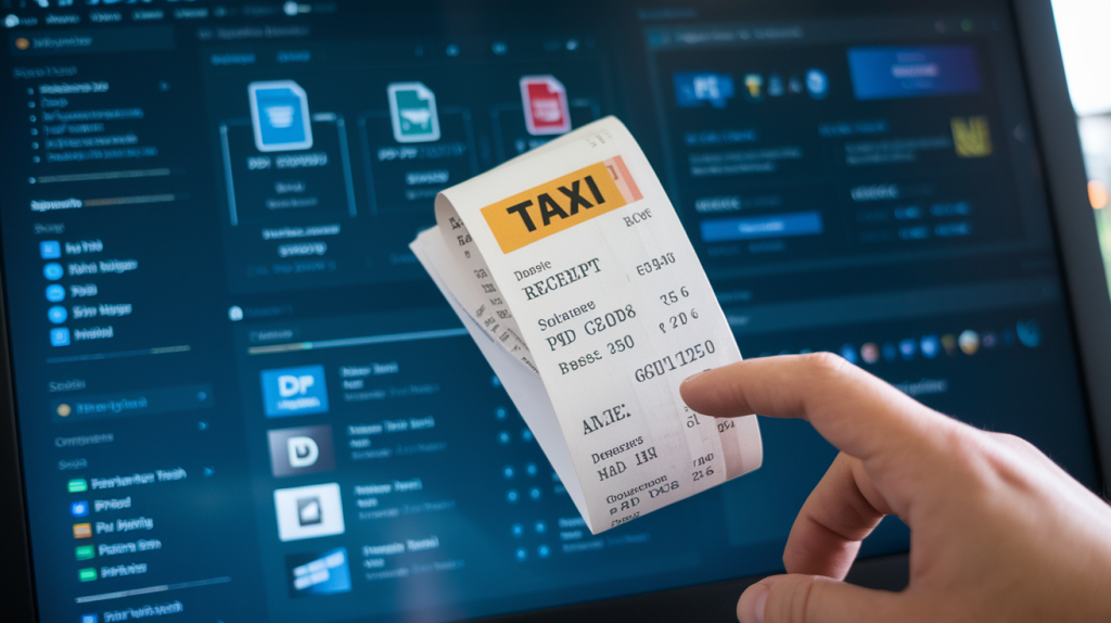 Generate Your Taxi Receipt PDF